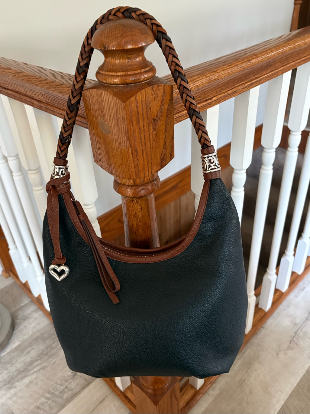 Brighton Large Pebbled Leather Shelby Hobo $445 - Mint Condition